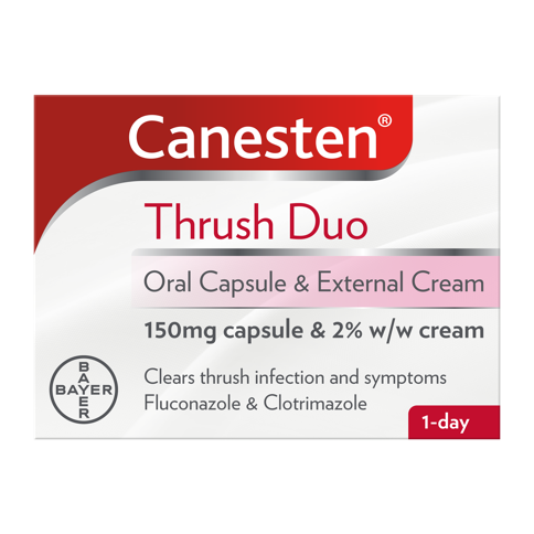 Canesten Thrush Duo Oral Capsule and External Cream